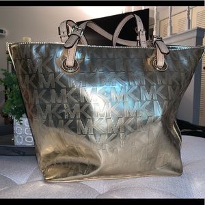 Metallic Gold Michael Kors Bag